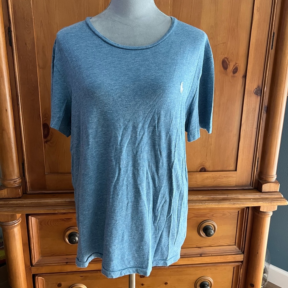 Polo Blue T-Shirt, Sz L